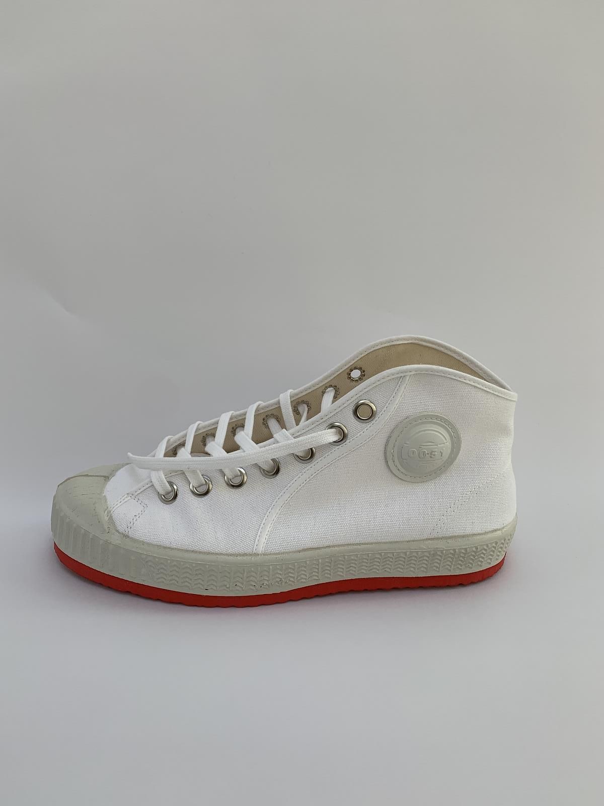 0051 Sneaker Wit heren (Basket Canvas CEBO - Barvy) - Schoenen Luca