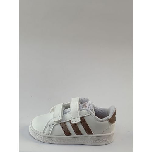 Adidas Velcro's Wit unisex kids (2 Velcro Wit-Rosé - EF0116) - Schoenen Luca
