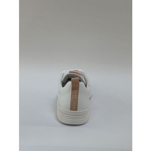 Arkk Sneaker Wit+kleur dames (Trainer Clean Wit/Rose - Uniklass) - Schoenen Luca