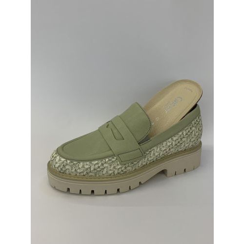 Gabor Moccasin Groen Licht