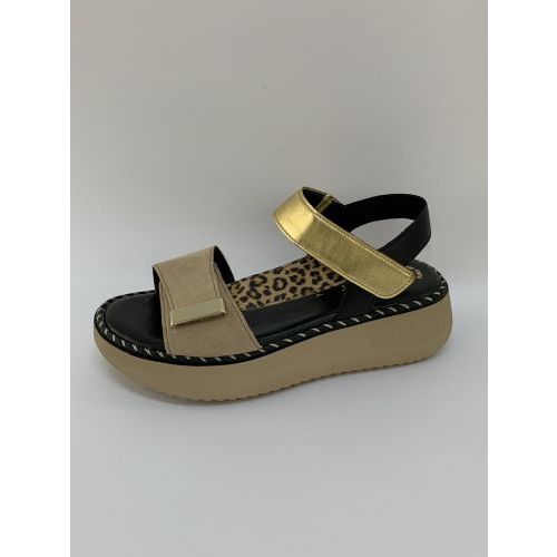 Gabor Sandaal Beige+kleur