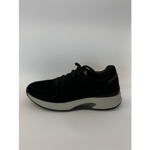 Blackstone Heren Sneakers Zwart nub sok mid sneaker | Van den Assem