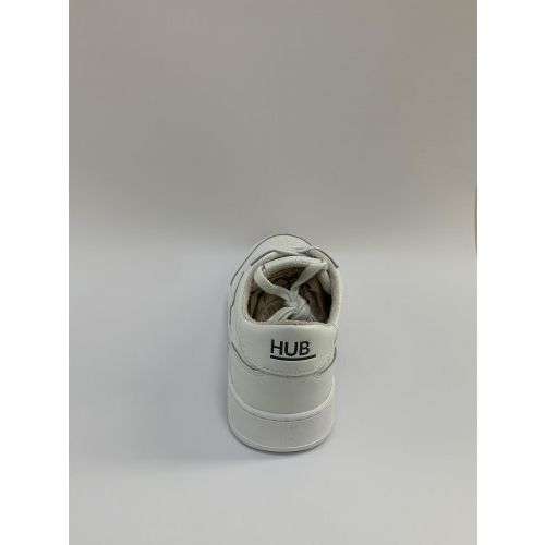 HUB Sneaker Wit heren (Sneaker Force Wit-Wit - Baseline) - Schoenen Luca