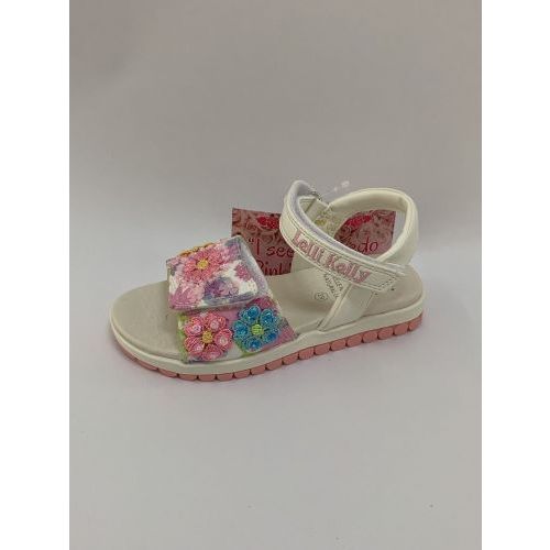 Lelli Kelly Sandaal Wit+kleur