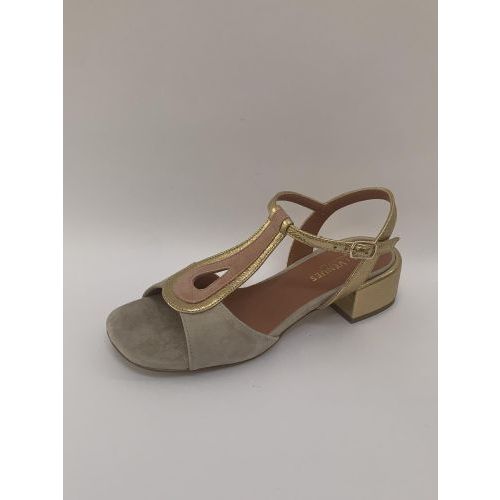 LES:VENUES Sandaal Grijs+kleur