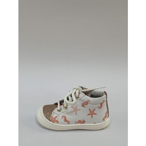 Lunella Bottine Wit+kleur