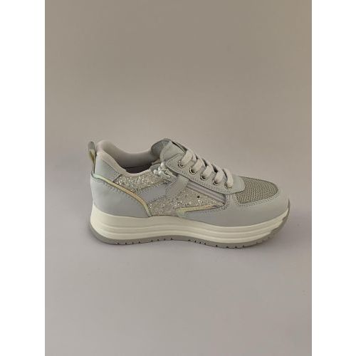 Nero Giardini Sneaker Wit meisjes (Runner Glitter - 2251) - Schoenen Luca