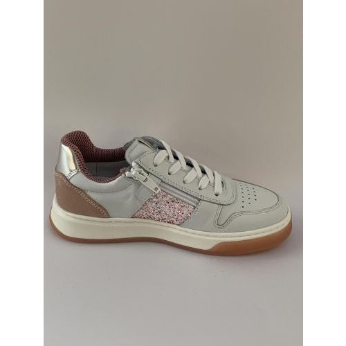 Nero Giardini Sneaker Wit+kleur meisjes (Trainer Glitter - 2241) - Schoenen Luca