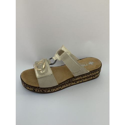 Rieker Muil Beige