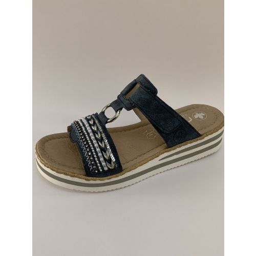 Rieker Muil Blauw+kleur