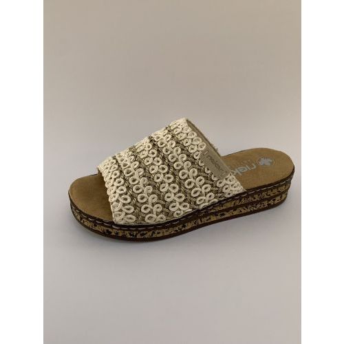Rieker Muil Beige+kleur