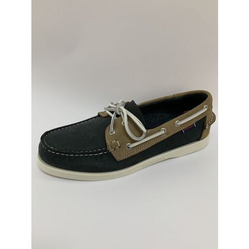 Sebago Docksides Blauw+kleur