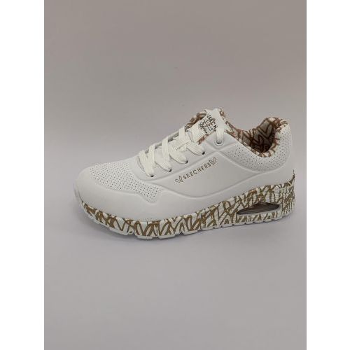 Skechers Sneaker Wit+kleur