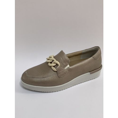 Solidus Moccasin Taupe