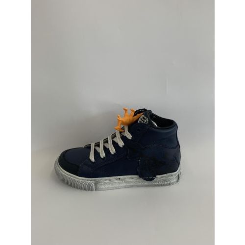 Stones and Bones Bottine Blauw