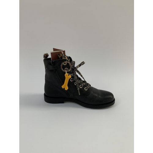 Stones and Bones Bottine Zwart