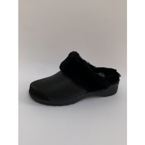 Ströber Pantoffel Zwart