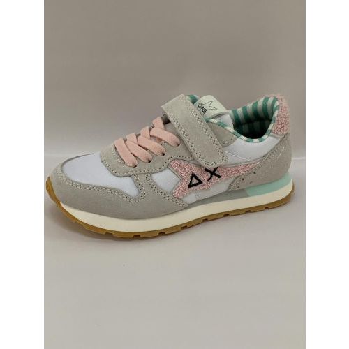 Sun68 Sneaker Wit+kleur