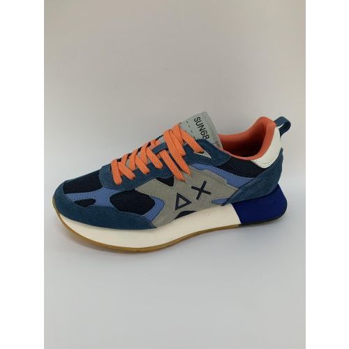 Sun68 Sneaker Blauw+kleur