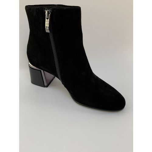 Tamaris Boots Zwart dames (Booty Blokhak Zwart - 25396) - Schoenen Luca