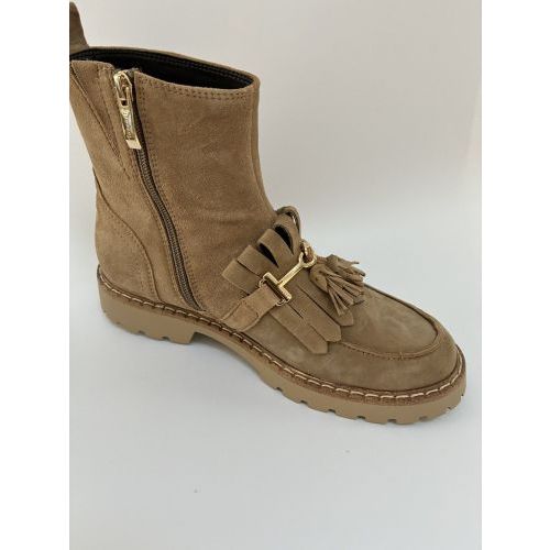 Tamaris Bottine Beige dames (Bottine Loafer Flosh - 25493) - Schoenen Luca