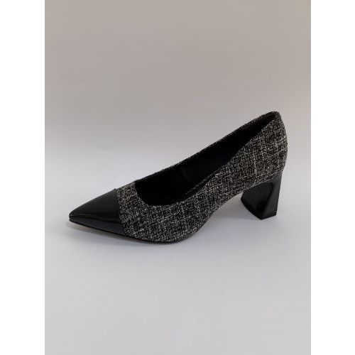 Tamaris Pump Zwart/Grijs