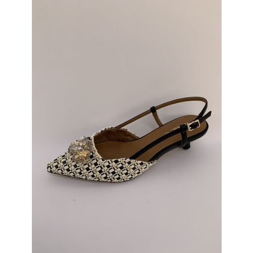 Tamaris Swing Top toe Zwart+kleur