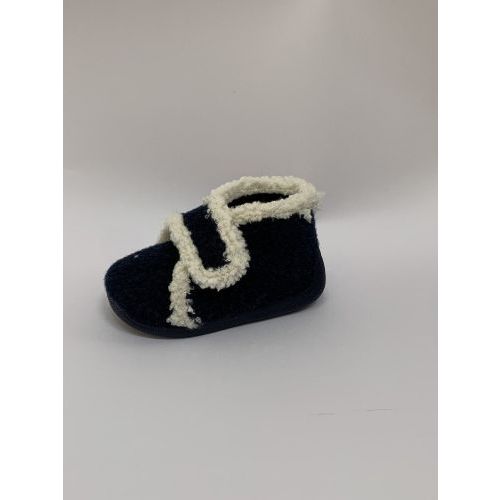 Wit Produkt B Pantoffel Blauw
