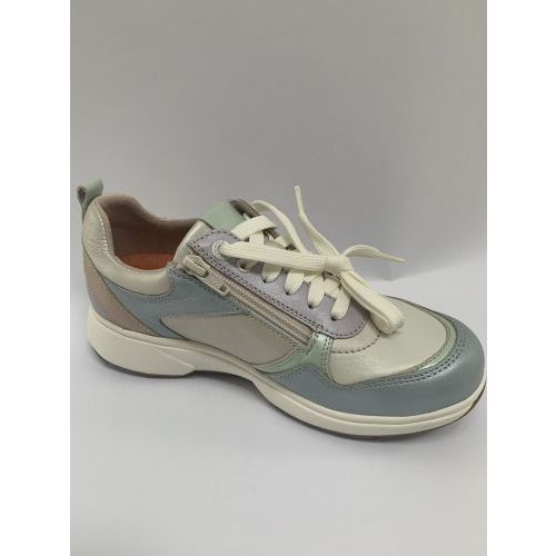 Xsensible Sneaker Rose dames (Sneaker Rits Pastel - Pula) - Schoenen Luca