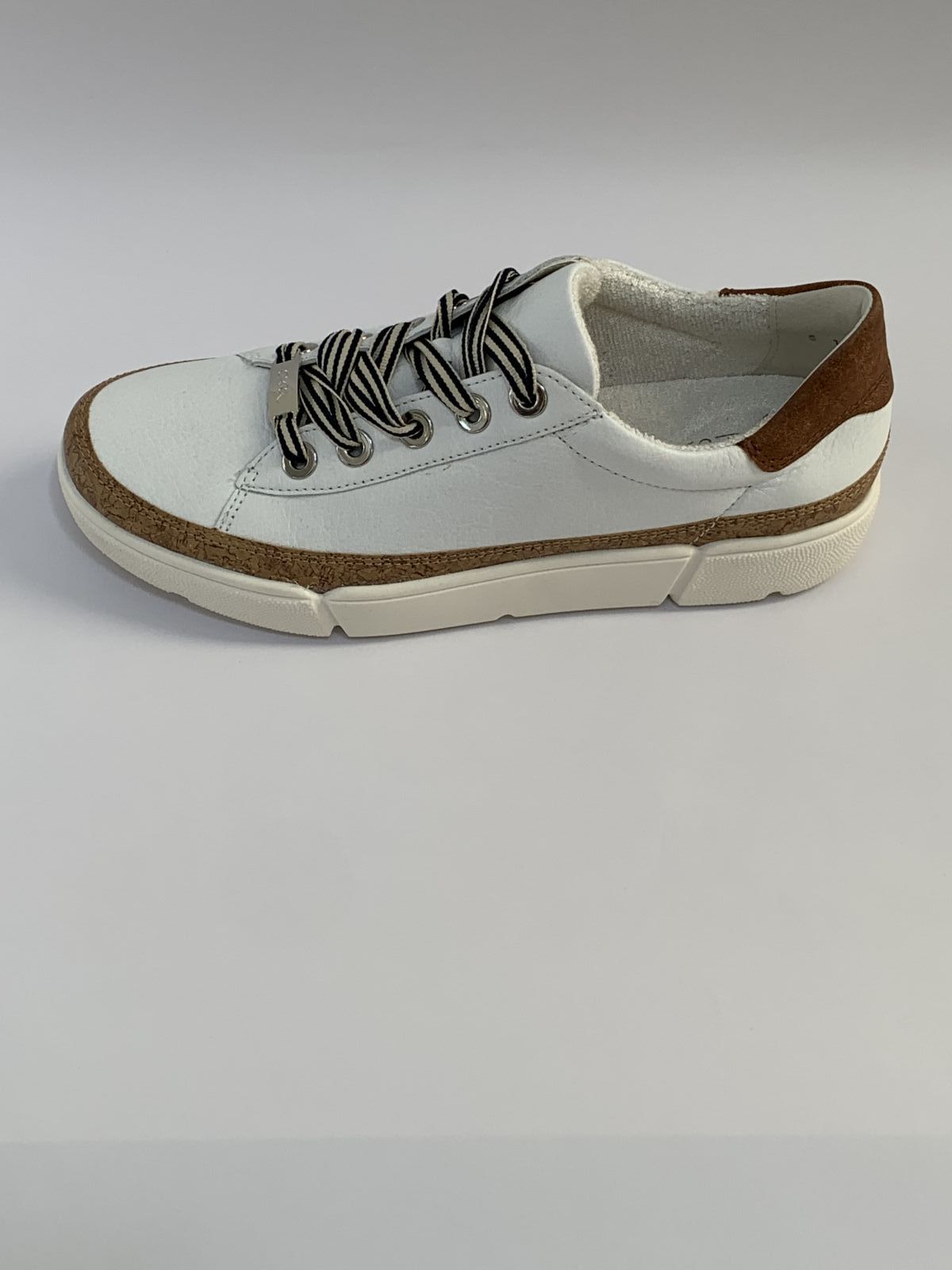 Ara Sneaker Wit+kleur dames (Trainer Kurk - 14404-09) - Schoenen Luca