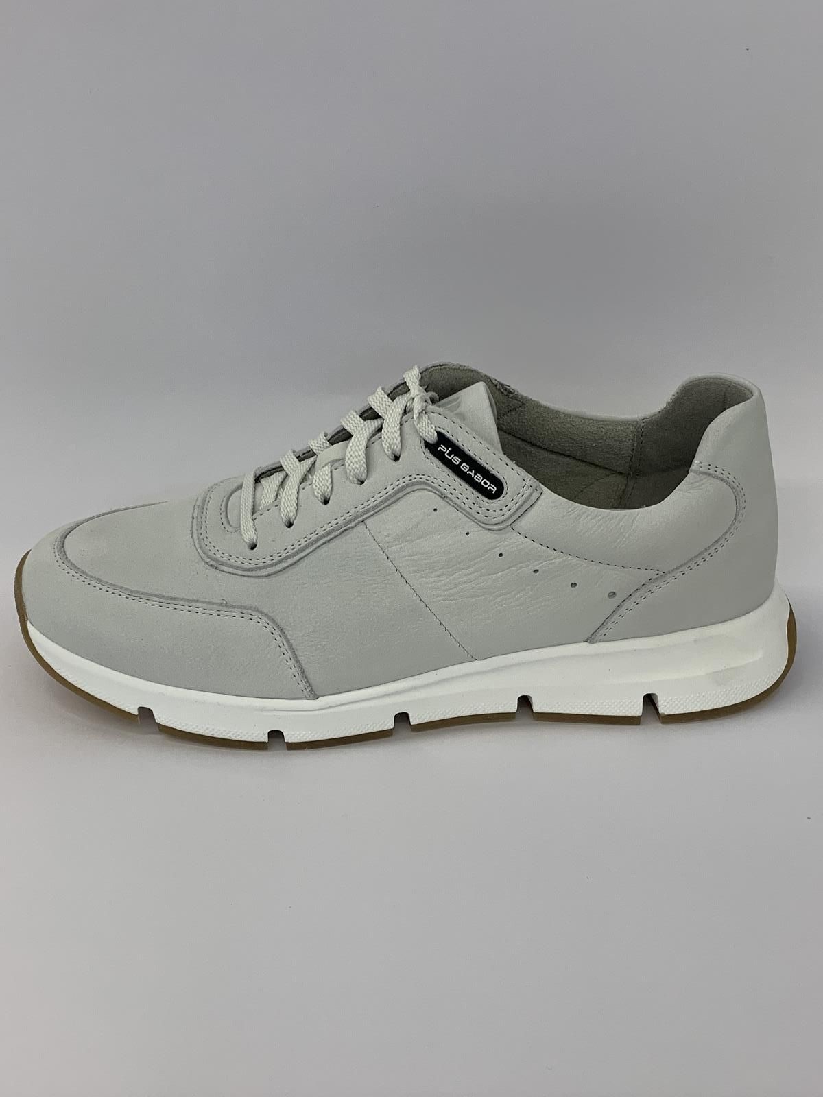 Gabor Sneaker Wit heren (Sneaker Velvet Wit - 1022.11.04) - Schoenen Luca