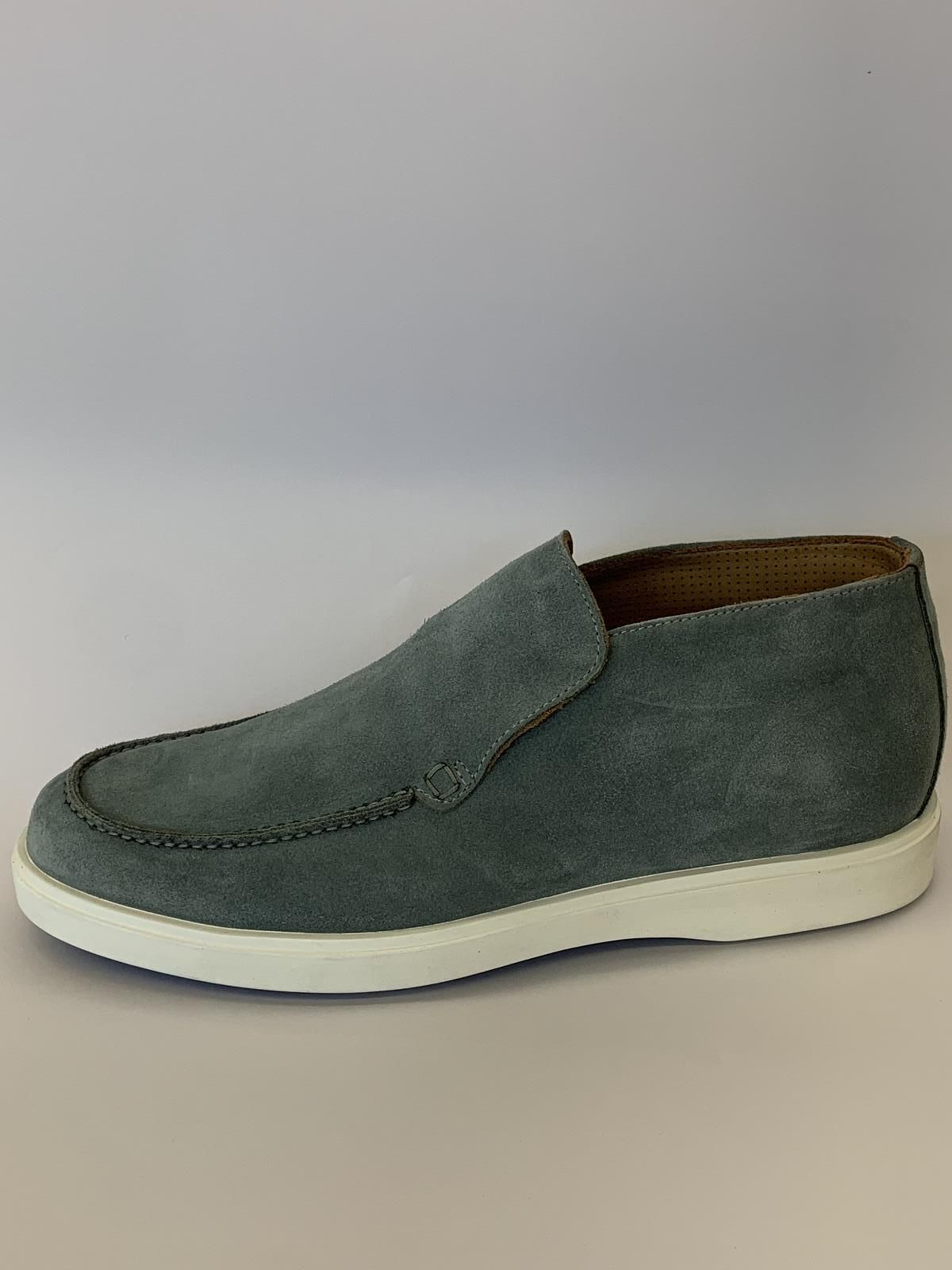 Giorgio Sneaker Blauw heren (Loafer Lichtblauw Suede - 2875807) - Schoenen Luca