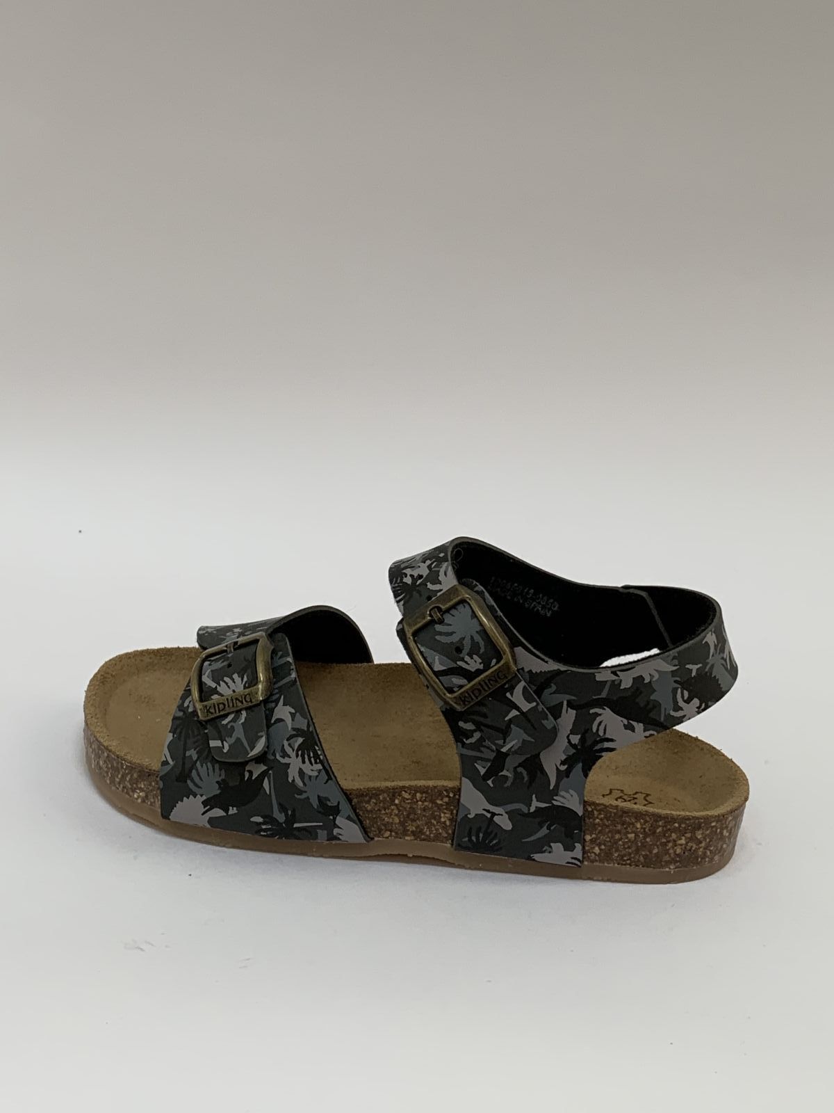 Kipling Sandaal Antraciet jongens (Bio Sand Gesp Dino Gobi) - Schoenen