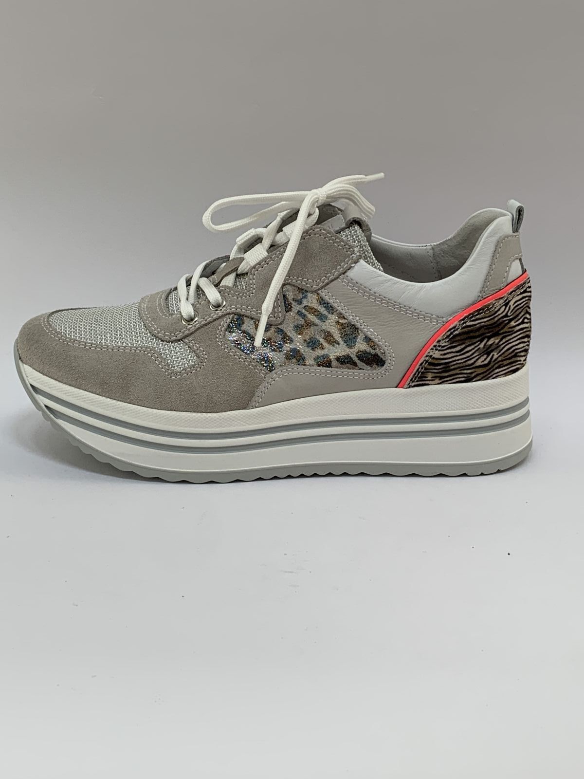 Nero Giardini Sneaker Tijgerprint dames (Runner Nylon - 0564) - Schoenen Luca