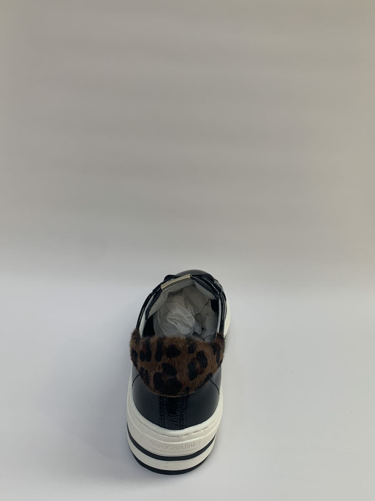 Oeganda climax Skalk Nero Giardini Sneaker Zwart+kleur meisjes (Trainer Gold+Leopard - 31690) -  Schoenen Luca