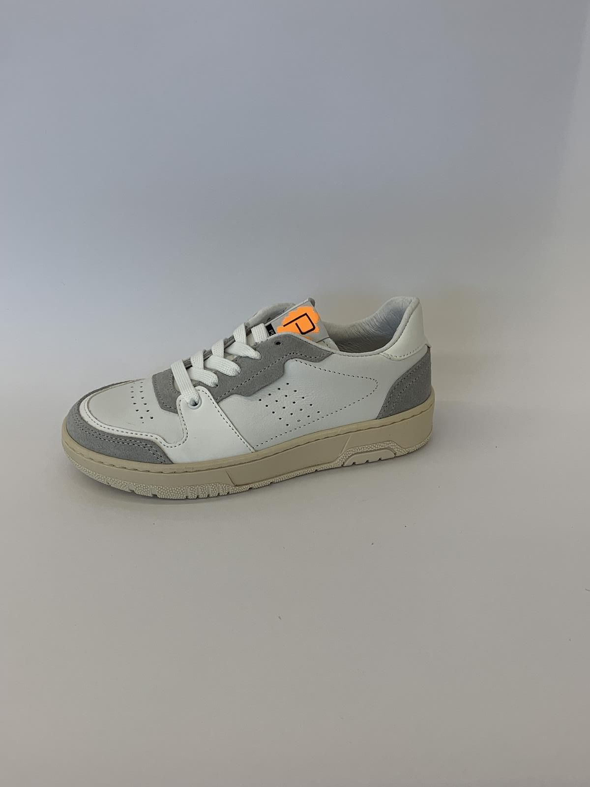 Poldino Sneaker Wit+kleur jongens (Sneaker Force Rits - 6300) - Schoenen Luca