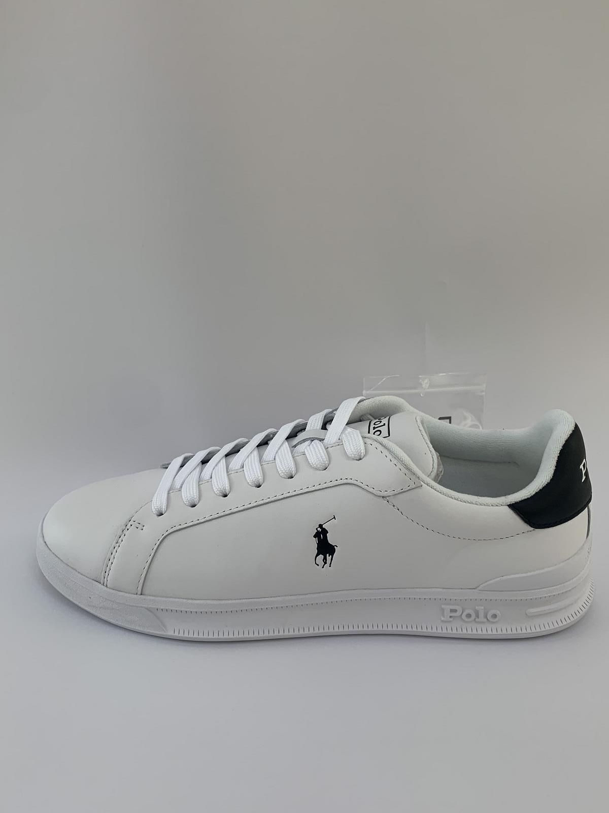 Ralph Lauren Sneaker Wit+kleur heren (Trainer Polo Basic Zw - HRT) - Schoenen Luca