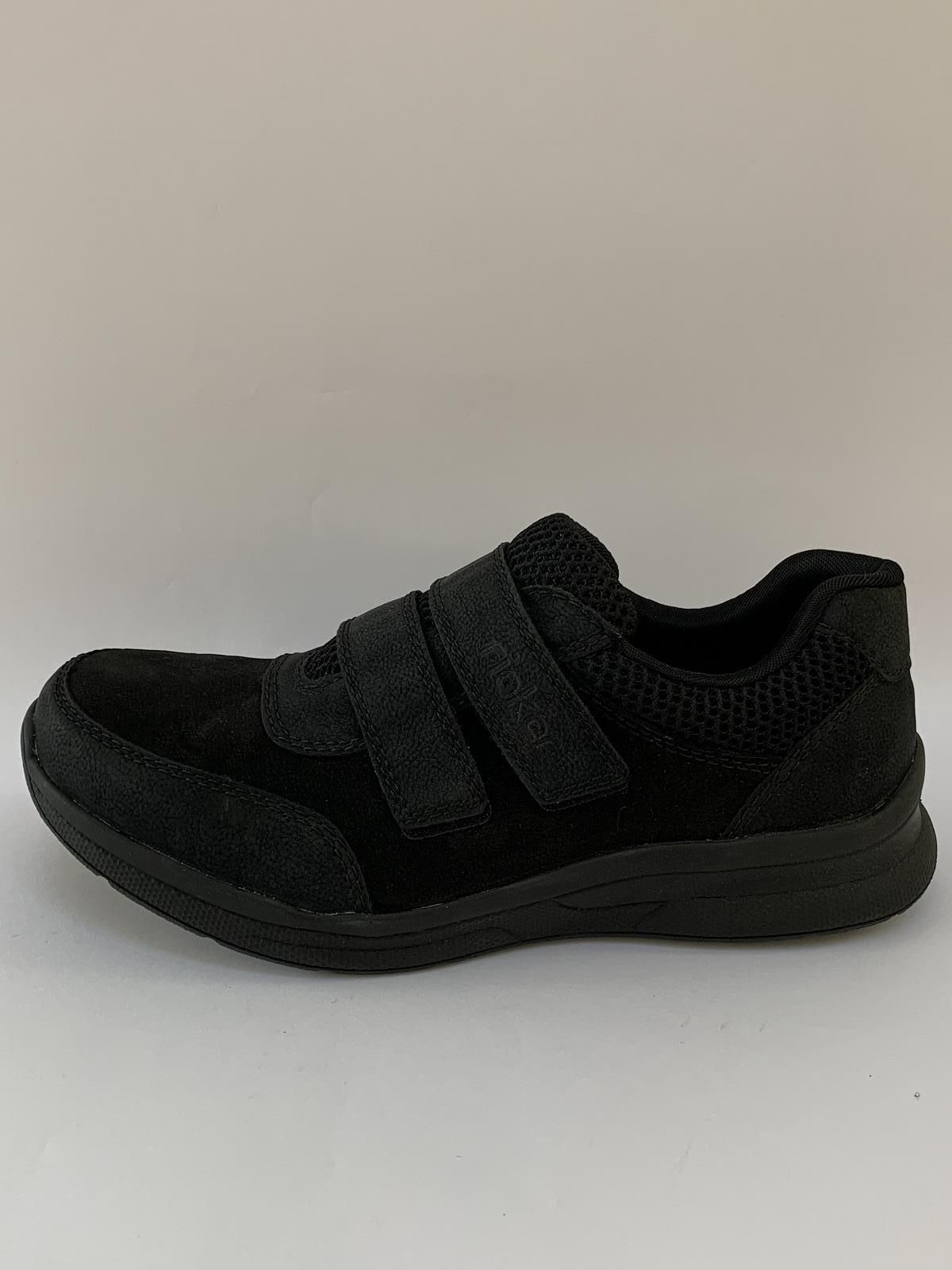Rieker Velcro's Zwart heren (2 Velcro Zwart - 14851-00) - Schoenen Luca
