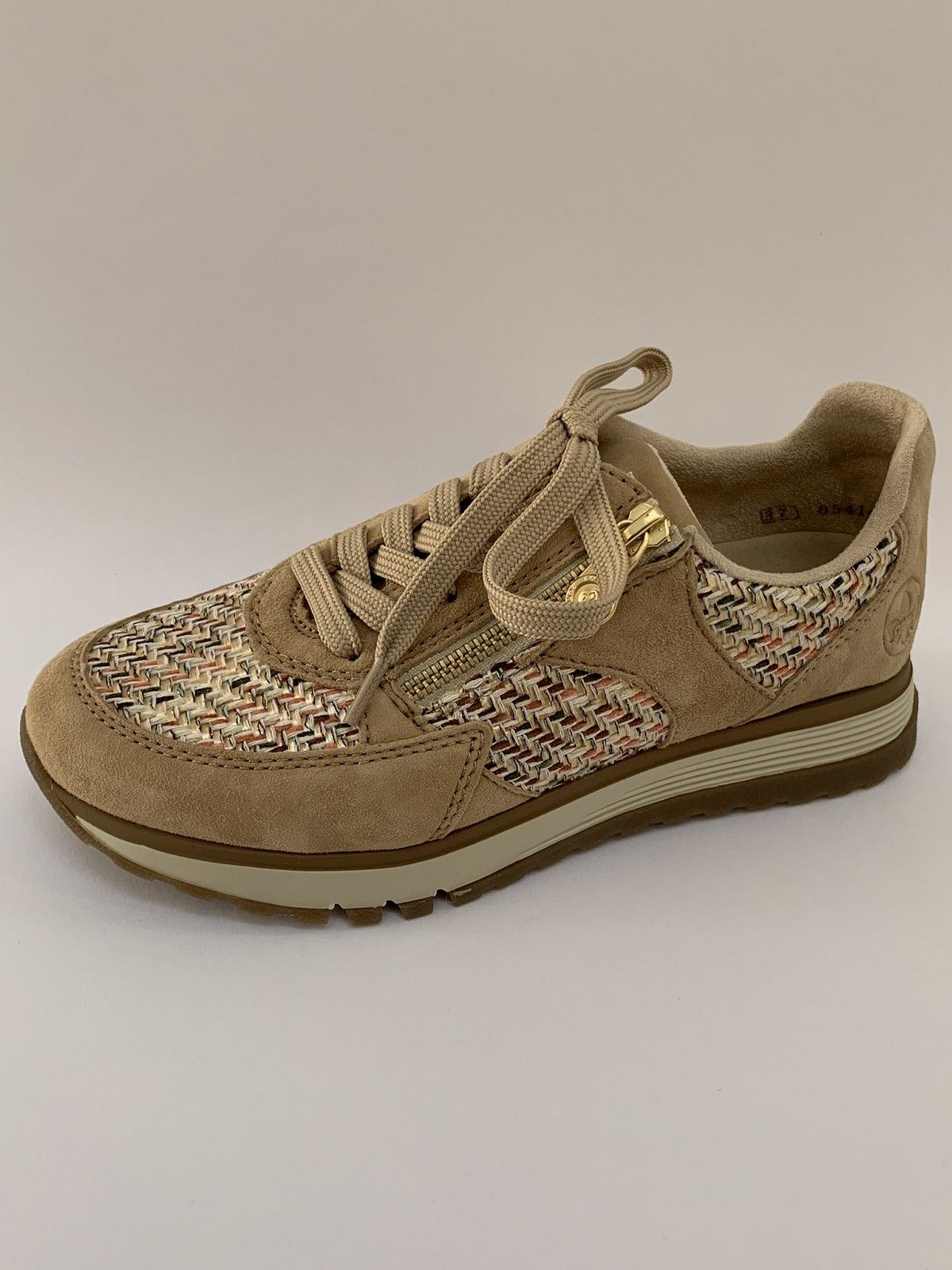 Rieker Sneaker Beige+kleur dames (Sneaker LZ Multicolor - 49010-62) - Schoenen Luca