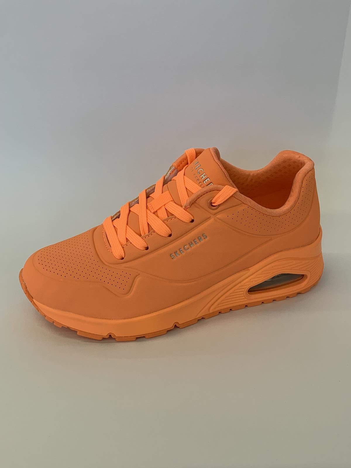Heel boos Lang Misbruik Skechers Sneaker Oranje dames (Runner AirMax Fluo - 73667) - Schoenen Luca