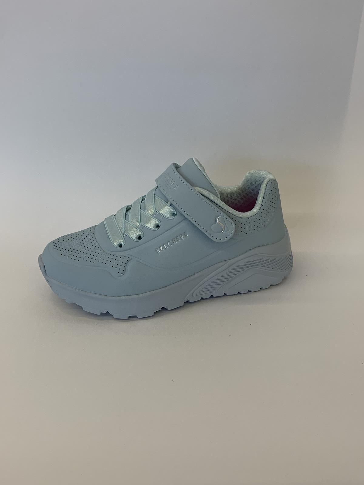 Skechers Velcro's Blauw Licht meisjes (Runner Airmax Velcro - 310459) - Schoenen Luca