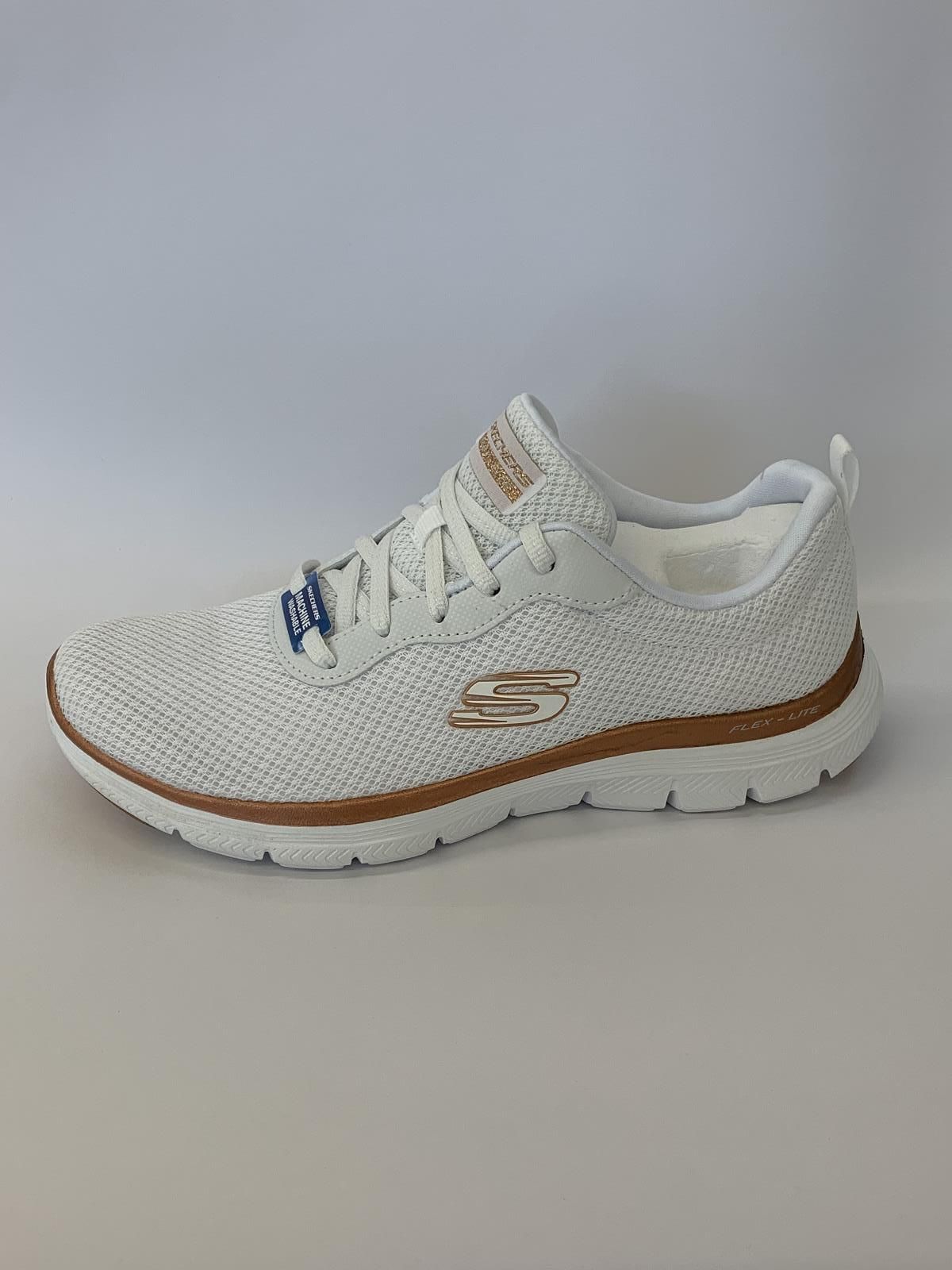 Vermindering Buurt Afgekeurd Skechers Sneaker Wit+kleur dames (Runner Mesh - 149303) - Schoenen Luca