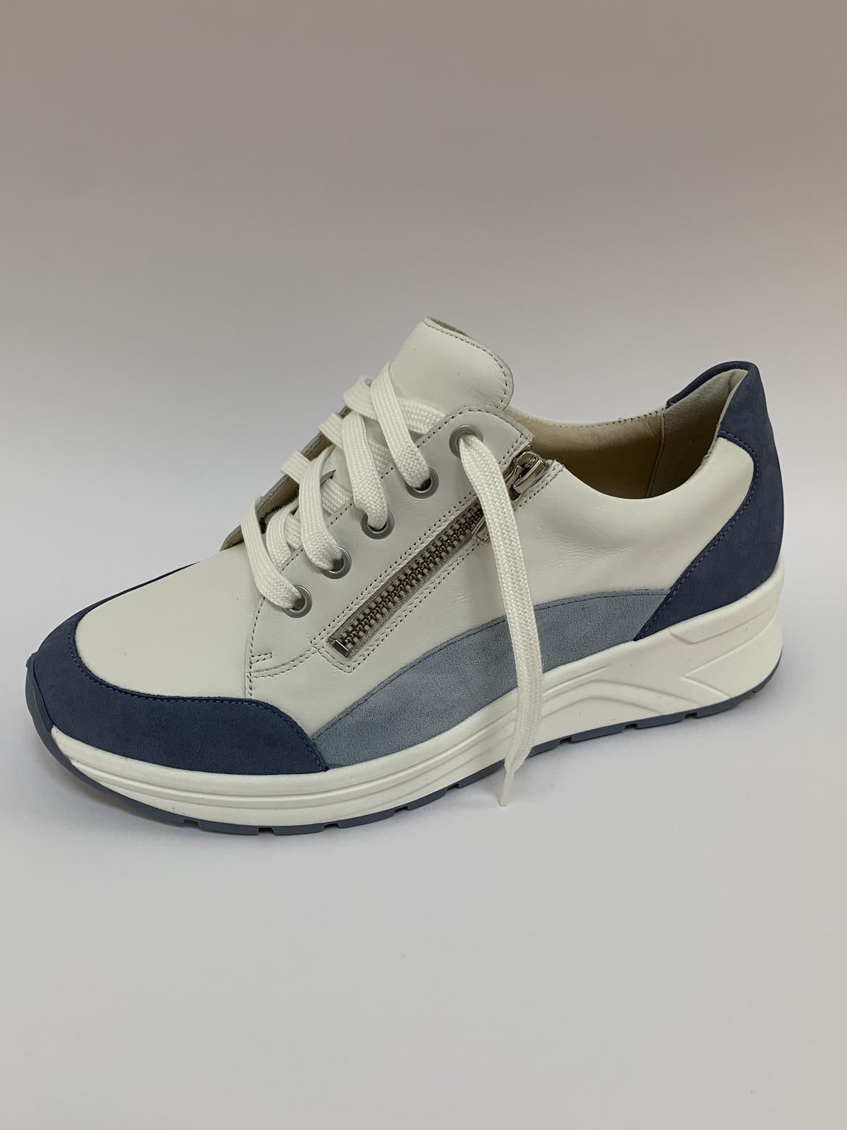 Solidus Sneaker Blauw Licht dames (Sneaker Ciel - 59075) - Schoenen Luca