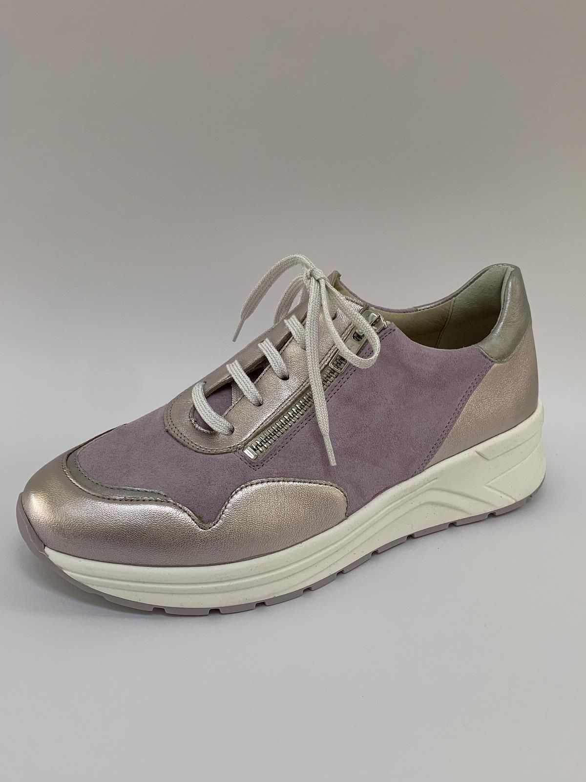 Solidus Sneaker Lila dames (Sneaker Lila Soft - 46020) - Schoenen Luca