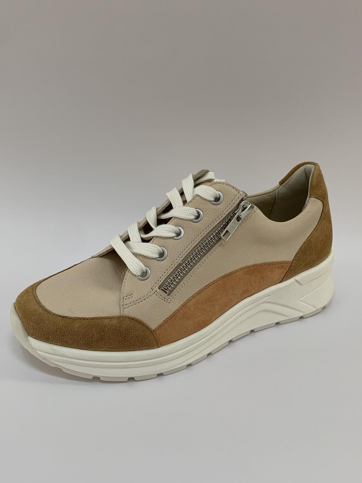 Solidus Sneaker camel dames (Sneaker Safaritint - 59075) - Schoenen Luca