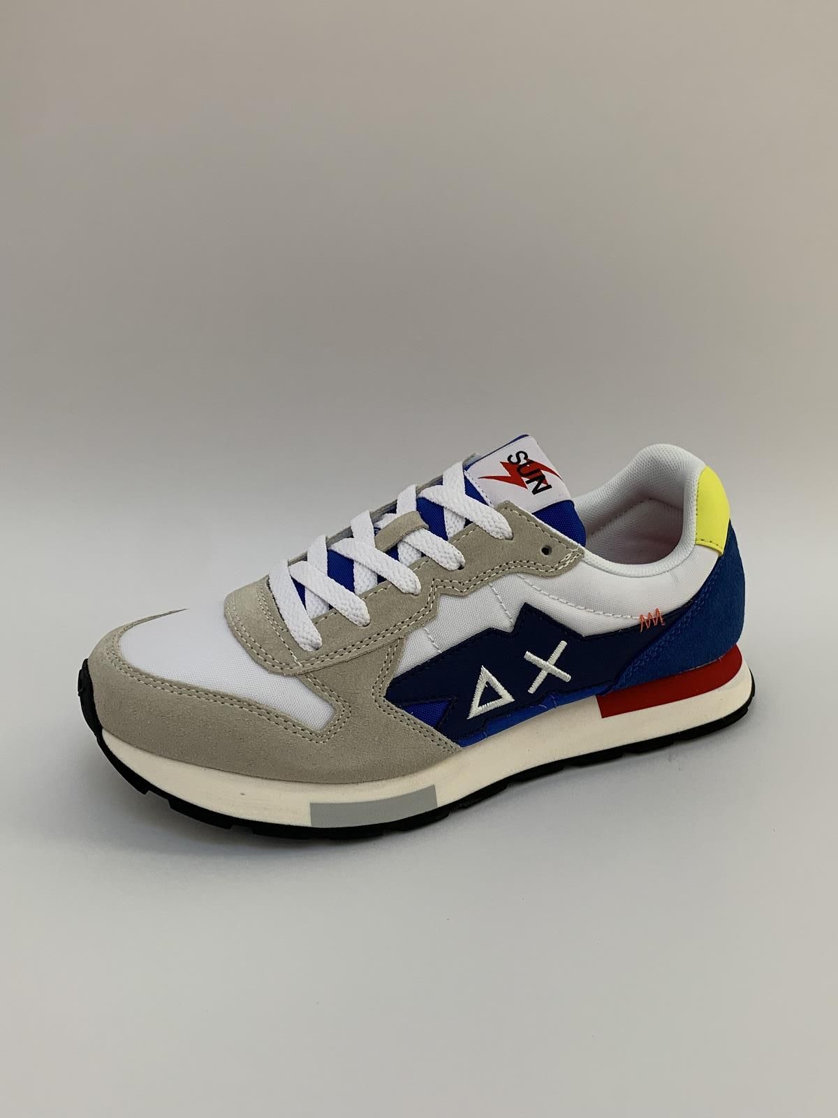 Sun68 Sneaker Wit+kleur unisex (Runner Teens  - Z33324T) - Schoenen Luca