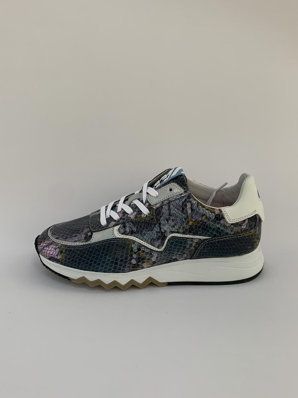 Van Bommel Sneaker Paars+kleur dames (Runner Phyton Mauve/P - 85334/07) - Schoenen Luca