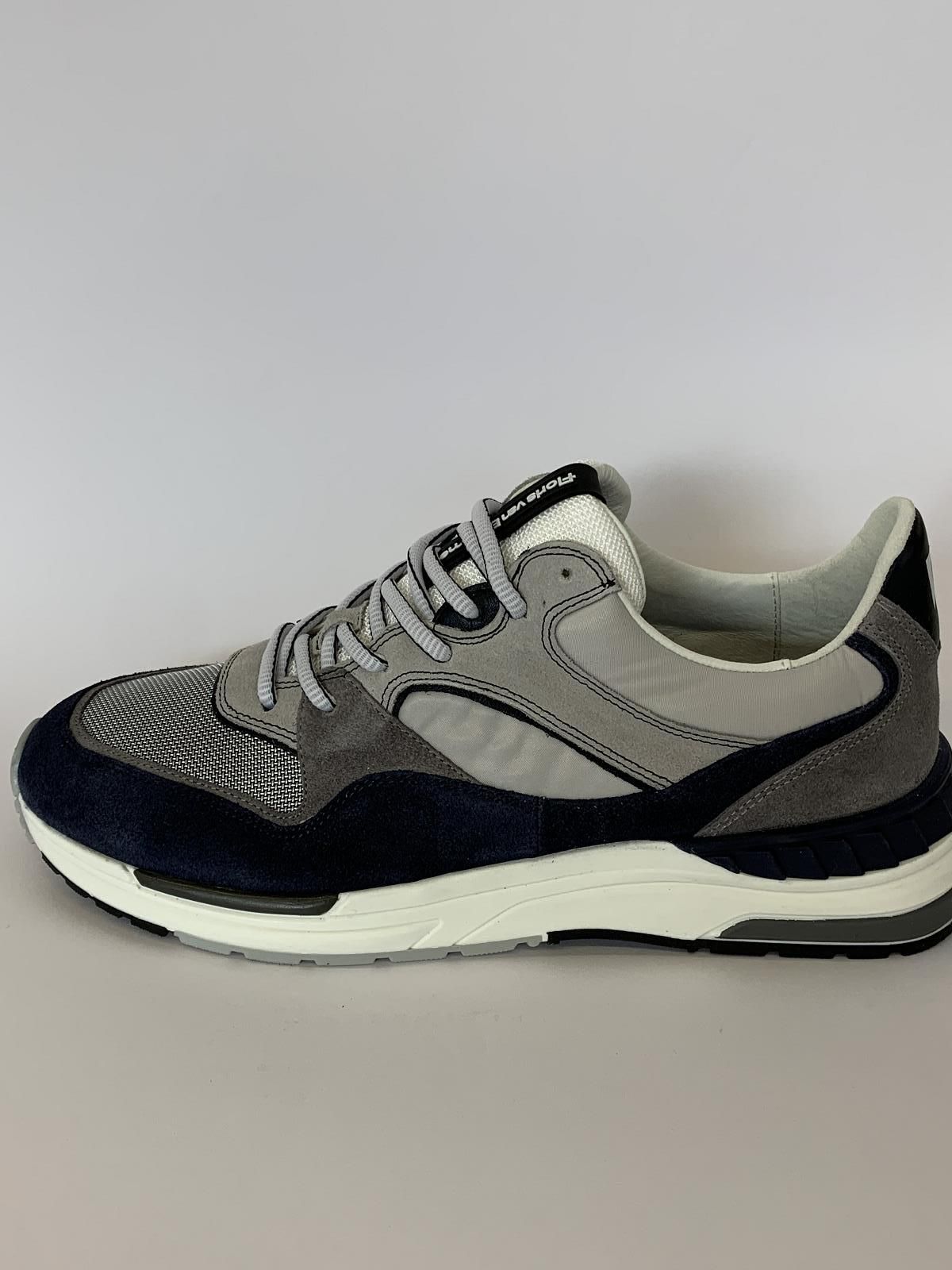 Van Bommel Sneaker Blauw+kleur heren (Sneaker Floris Bl/Gr - 10121-42-01) - Schoenen Luca